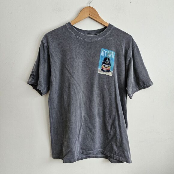 Vtg Crazy Shirts Hawai'i Original The Southernmost Point Key West Short-Sleeve M - Picture 1 of 6